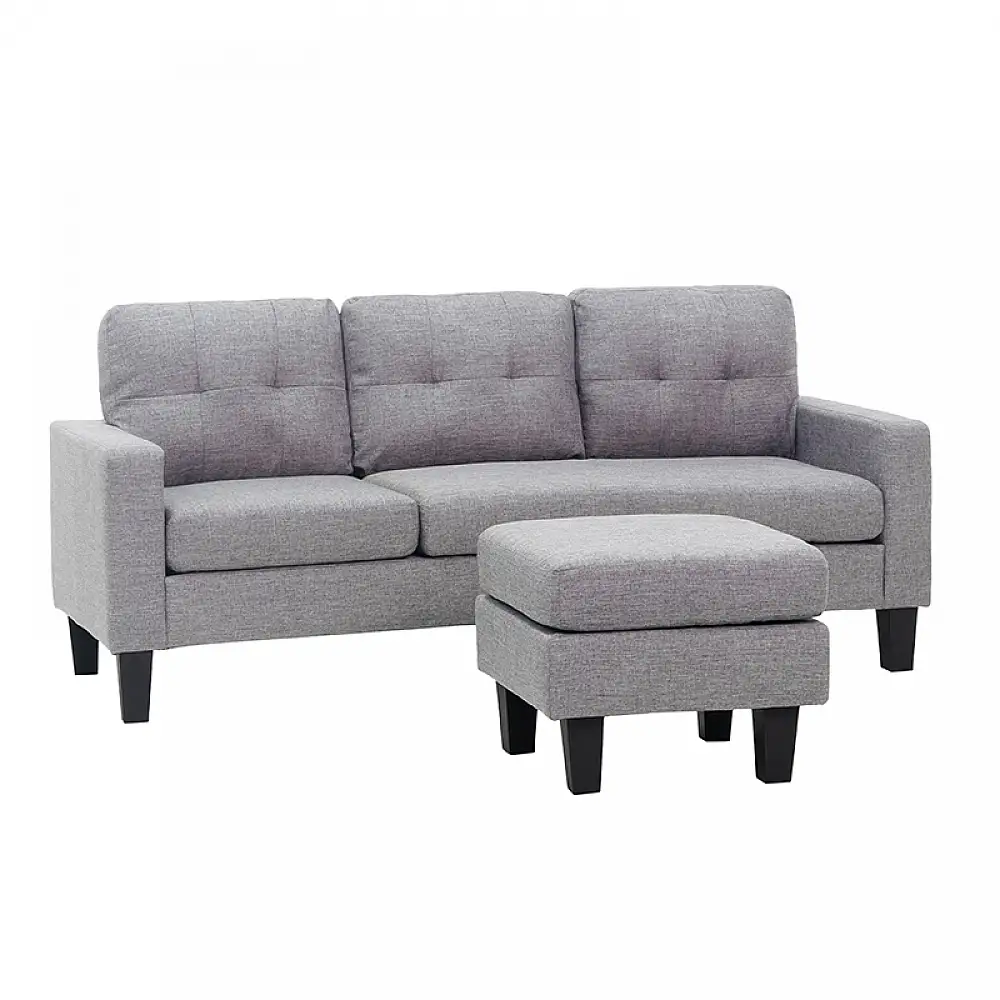 LIANA S GREY ΥΦΑΣΜΑ ΓΩΝΙΑ 185Χ126X84εκ.