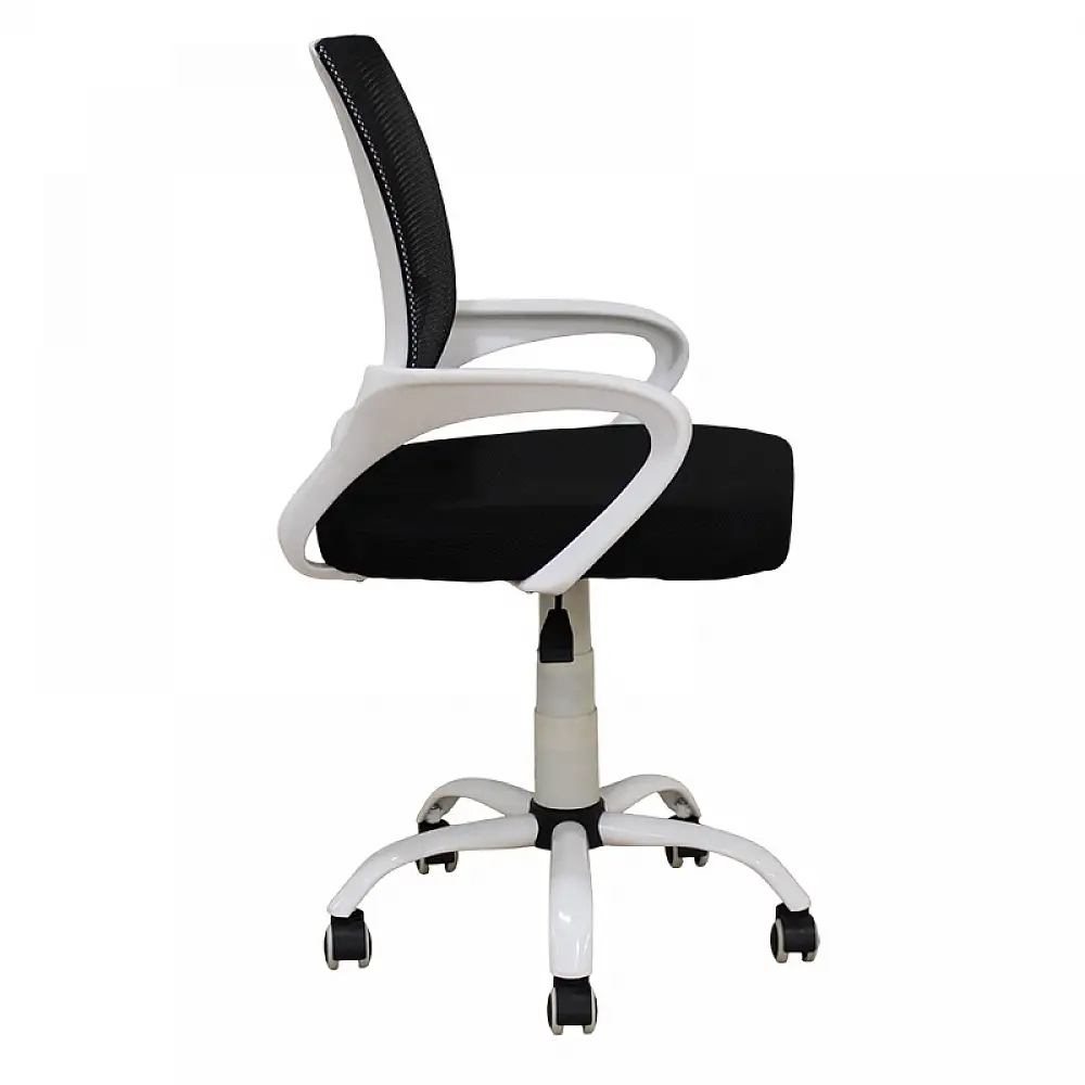 A1850 SW ΛΕΥΚΟ/ΜΑΥΡΟ MESH ΠΟΛΥΘΡΟΝΑ ΓΡΑΦΕΙΟΥ 62Χ52Χ43-84/50-93εκ.