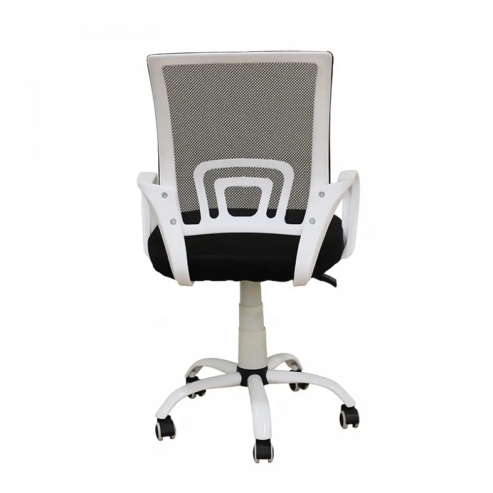 A1850 SW ΛΕΥΚΟ/ΜΑΥΡΟ MESH ΠΟΛΥΘΡΟΝΑ ΓΡΑΦΕΙΟΥ 62Χ52Χ43-84/50-93εκ.