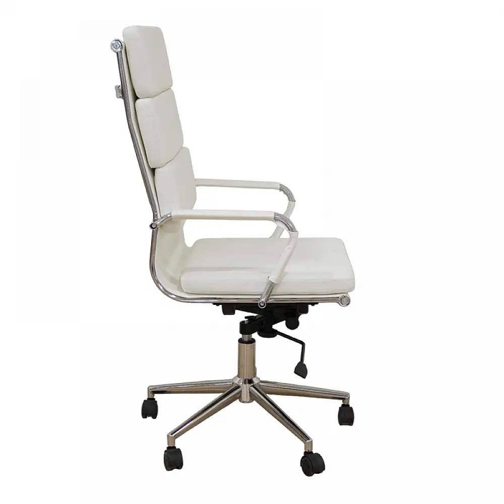 A9944 ΛΕΥΚΟ PU ΠΟΛΥΘΡΟΝΑ ΓΡΑΦΕΙΟΥ 55X60X51-115/61-125εκ.