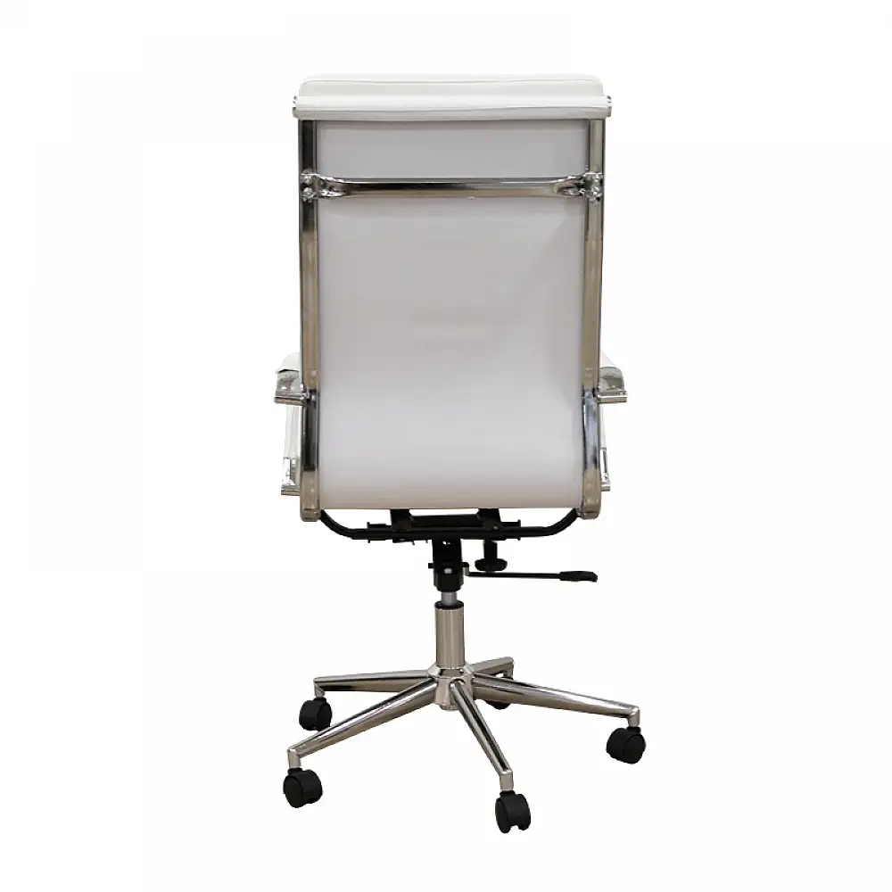 A9944 ΛΕΥΚΟ PU ΠΟΛΥΘΡΟΝΑ ΓΡΑΦΕΙΟΥ 55X60X51-115/61-125εκ.