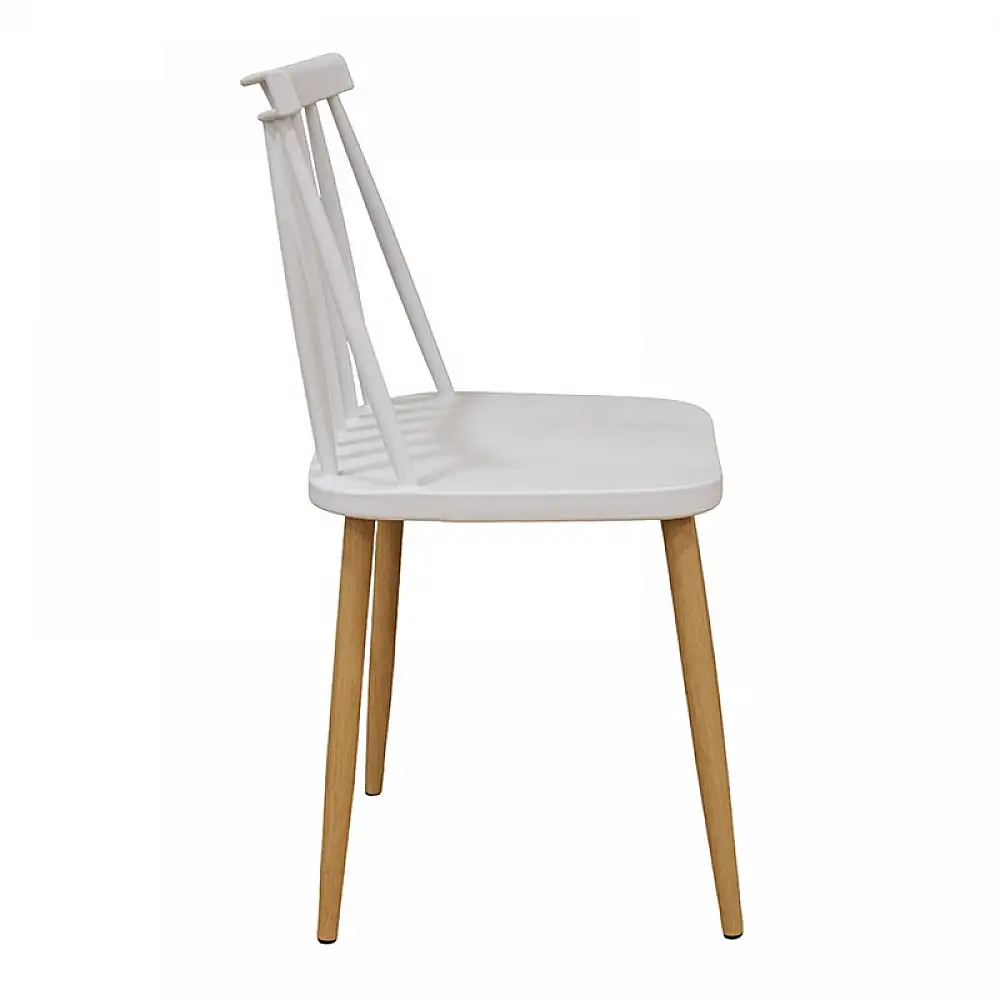 MIRELLA ΛΕΥΚΗ ΚΑΡΕΚΛΑ/ΡΡ/ΜΕΤΑΛΛΙΚΗ 42Χ47Χ79εκ.