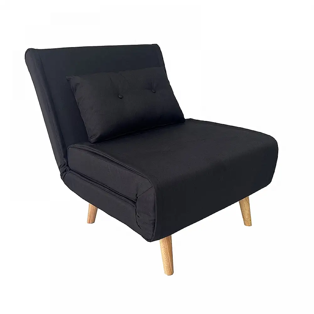 SARA BLACK ΥΦΑΣΜΑ ΠΟΛΥΘΡΟΝΑ/ΚΡΕΒΑΤΙ 75X80X84εκ.