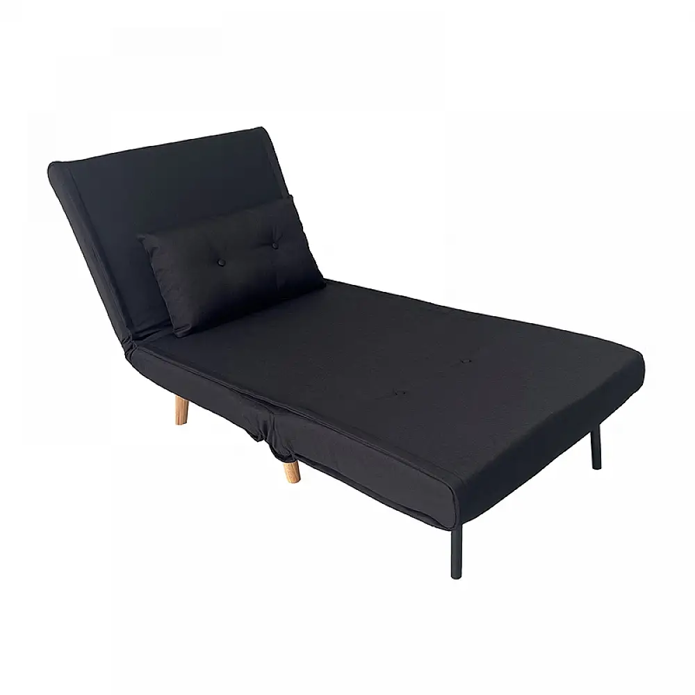 SARA BLACK ΥΦΑΣΜΑ ΠΟΛΥΘΡΟΝΑ/ΚΡΕΒΑΤΙ 75X80X84εκ.