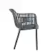 NOVA DARK GREY ΠΟΛΥΘΡΟΝΑ ΠΟΛ/ΝΙΟΥ 55X61X80εκ.