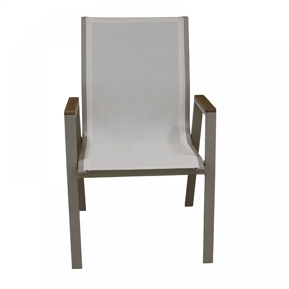 SELBY CAPPUCCINO/WHITE TEXT ΜΕΤΑΛΛΙΚΗ ΠΟΛ/ΝΑ 56Χ64Χ90εκ.