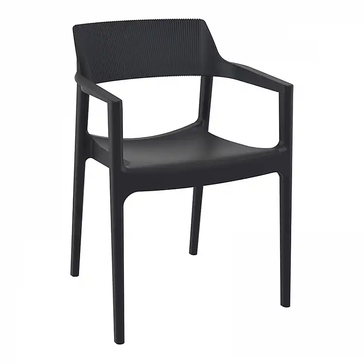 TULUM BLACK ΠΟΛΥΘΡΟΝΑ ΠΟΛ/ΝΙΟΥ 55X52X79εκ.