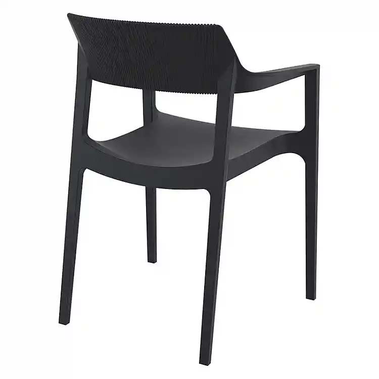 TULUM BLACK ΠΟΛΥΘΡΟΝΑ ΠΟΛ/ΝΙΟΥ 55X52X79εκ.