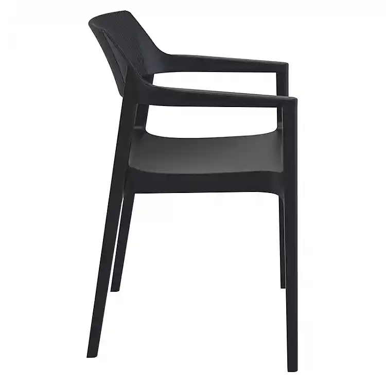TULUM BLACK ΠΟΛΥΘΡΟΝΑ ΠΟΛ/ΝΙΟΥ 55X52X79εκ.