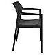 TULUM BLACK ΠΟΛΥΘΡΟΝΑ ΠΟΛ/ΝΙΟΥ 55X52X79εκ.