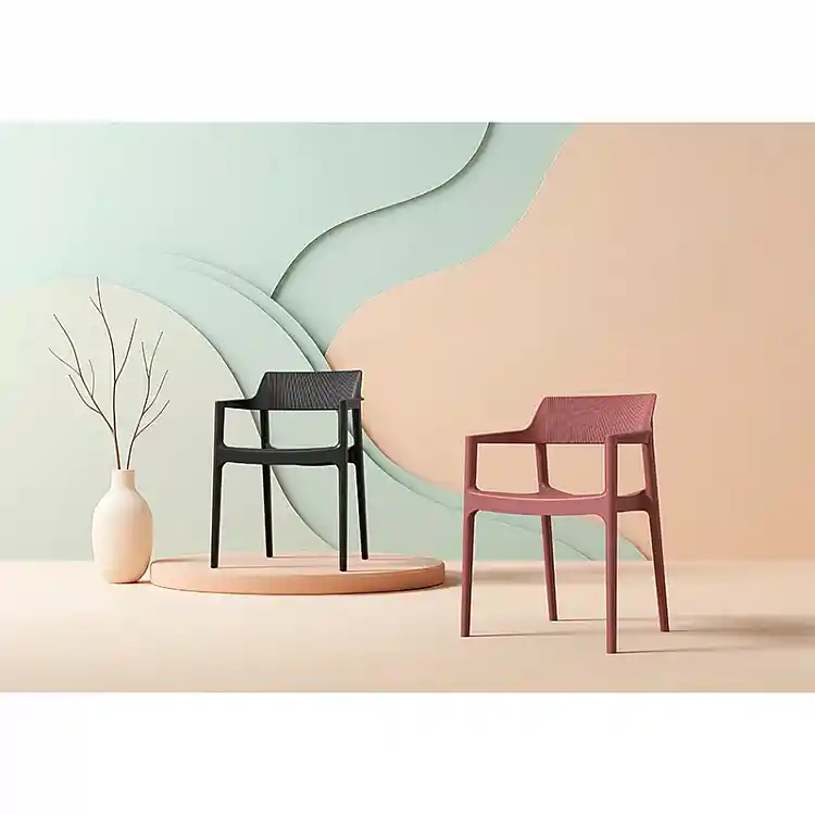 TULUM BLACK ΠΟΛΥΘΡΟΝΑ ΠΟΛ/ΝΙΟΥ 55X52X79εκ.