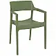 TULUM OLIVE GREEN ΠΟΛΥΘΡΟΝΑ ΠΟΛ/ΝΙΟΥ 55X52X79εκ.