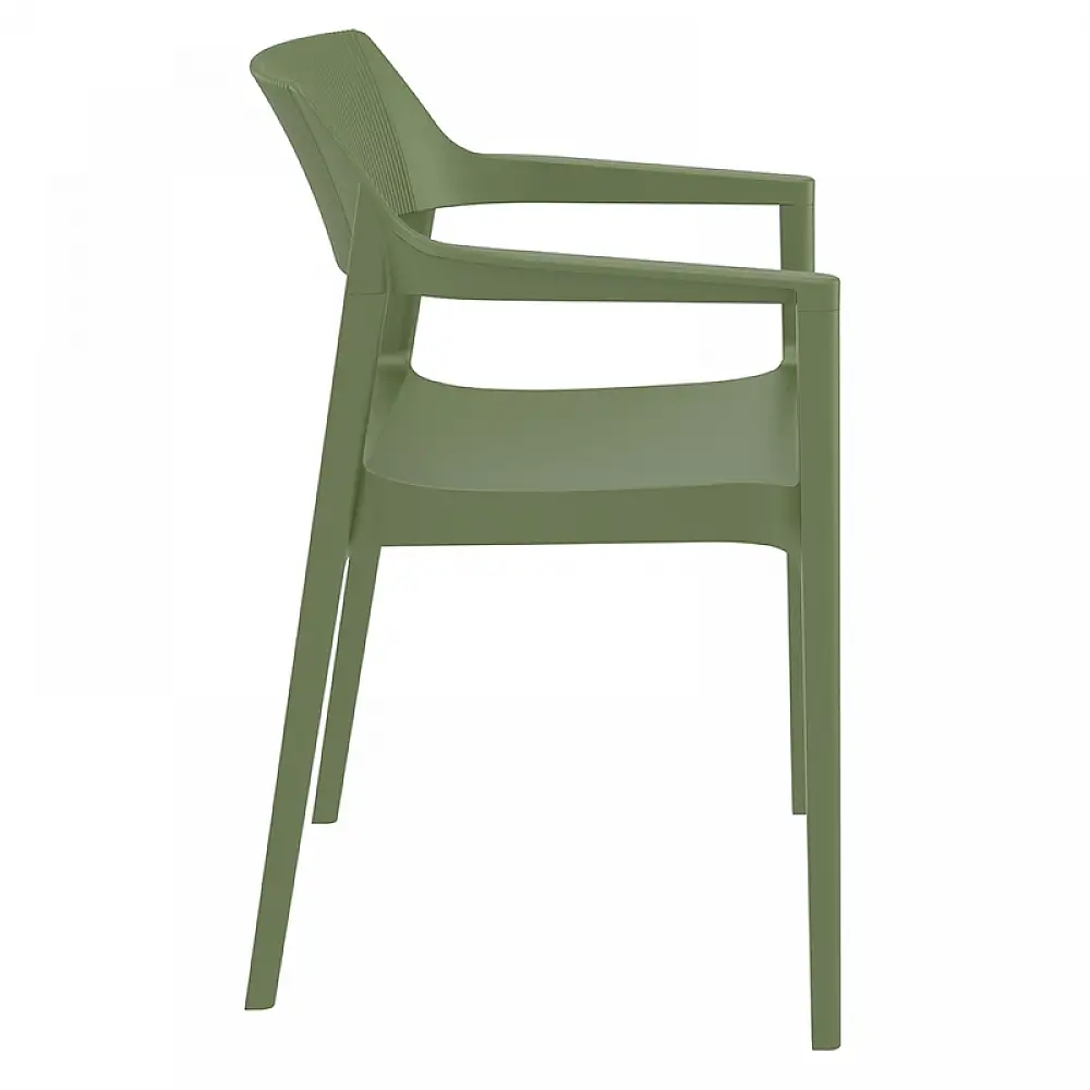 TULUM OLIVE GREEN ΠΟΛΥΘΡΟΝΑ ΠΟΛ/ΝΙΟΥ 55X52X79εκ.