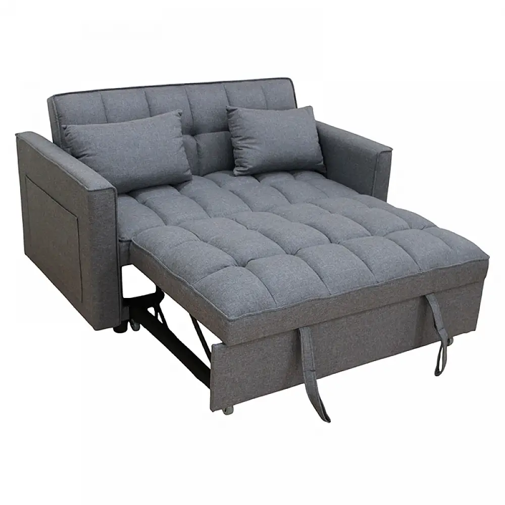 WIND GREY ΥΦΑΣΜΑ ΚΑΝΑΠΕΣ/ΚΡΕΒΑΤΙ 140X85X82εκ.