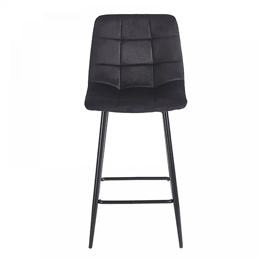 NORA BLACK VELVET ΥΦΑΣΜΑ 65εκ. ΣΚΑΜΠΟ ΜΕΤΑΛΛΙΚΟ 45X41X65-99εκ.