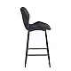 DYLAN BLACK VELVET ΥΦΑΣΜΑ 65εκ. ΣΚΑΜΠΟ ΜΕΤΑΛΛΙΚΟ 46X45X65-95εκ.