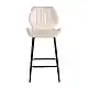 DYLAN BEIGE VELVET ΥΦΑΣΜΑ 65εκ. ΣΚΑΜΠΟ ΜΕΤΑΛΛΙΚΟ 46X45X65-95εκ.