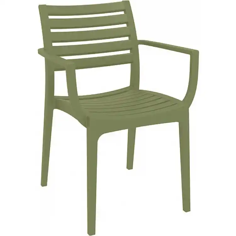 ARTEMIS OLIVE GREEN ΠΟΛΥΘΡΟΝΑ ΠΟΛ/ΝΙΟΥ 58X58X83.5εκ.