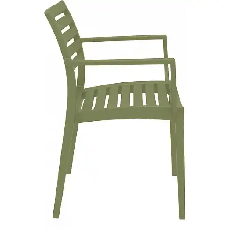 ARTEMIS OLIVE GREEN ΠΟΛΥΘΡΟΝΑ ΠΟΛ/ΝΙΟΥ 58X58X83.5εκ.