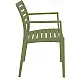 ARTEMIS OLIVE GREEN ΠΟΛΥΘΡΟΝΑ ΠΟΛ/ΝΙΟΥ 58X58X83.5εκ.