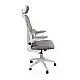 A9935 WHITE/GREY MESH ΠΟΛΥΘΡΟΝΑ ΓΡΑΦΕΙΟΥ 62Χ64Χ42-114/52-125εκ.