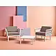PORTOFINO LOUNGE ΤΡΑΠΕΖΙ WHITE 70X70X33εκ. ΠΟΛ/ΝΙΟΥ