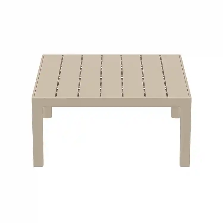 PORTOFINO LOUNGE ΤΡΑΠΕΖΙ TAUPE 70X70X33εκ. ΠΟΛ/ΝΙΟΥ