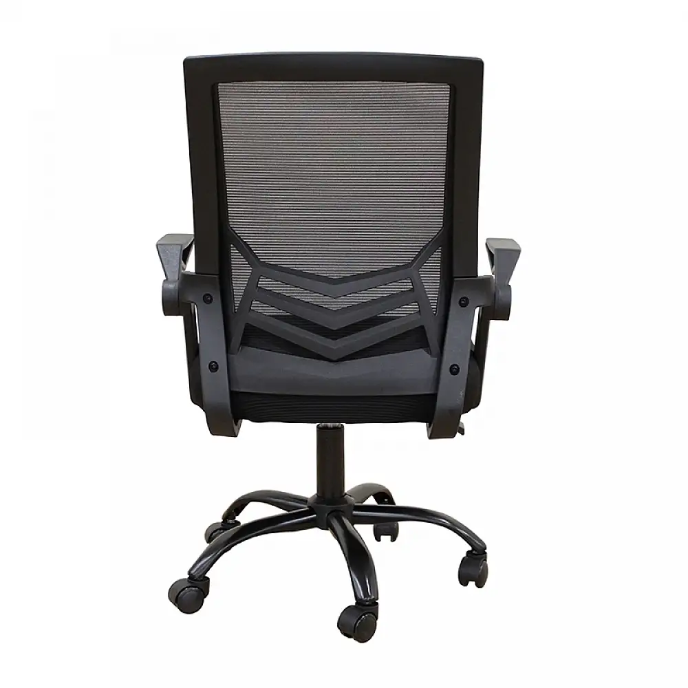 A1830 ΜΑΥΡΟ/ΜΑΥΡΟ MESH ΠΟΛ/ΝΑ ΓΡΑΦΕΙΟΥ 62X54X44-91/53-100εκ.