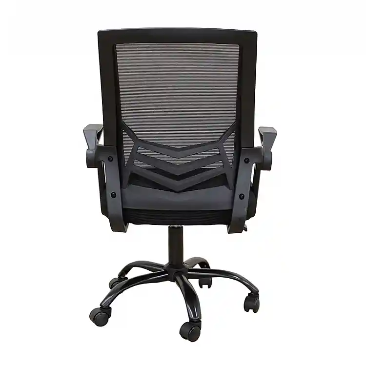 A1830 ΜΑΥΡΟ/ΜΑΥΡΟ MESH ΠΟΛ/ΝΑ ΓΡΑΦΕΙΟΥ 62X54X44-91/53-100εκ.
