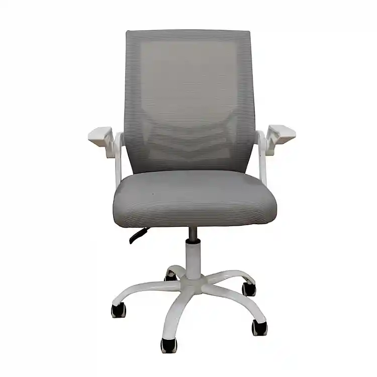 A1830 ΛΕΥΚΟ/ΓΚΡΙ MESH ΠΟΛΥΘΡΟΝΑ ΓΡΑΦΕΙΟΥ 62X54X44-91/53-100εκ.