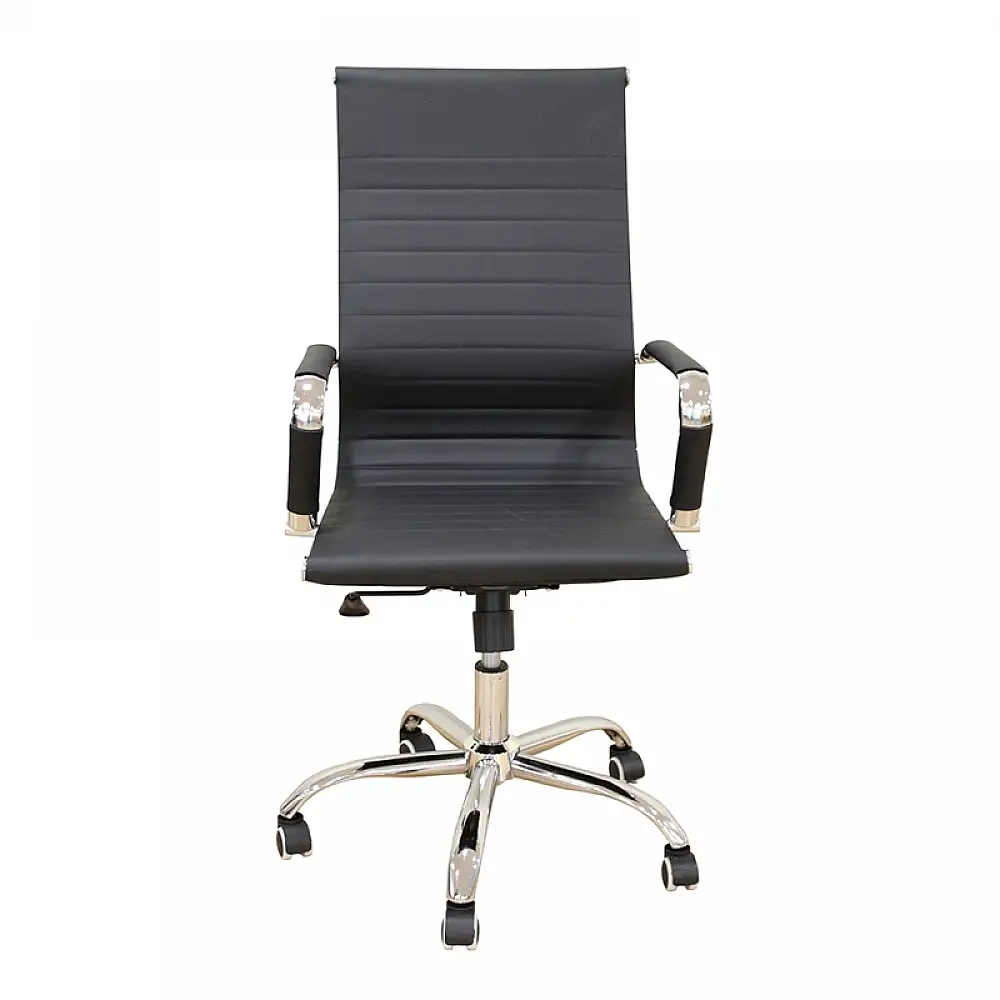 A9955 ΜΑΥΡΟ PU ΠΟΛΥΘΡΟΝΑ ΓΡΑΦΕΙΟΥ 54X62X44-104/53-113εκ.