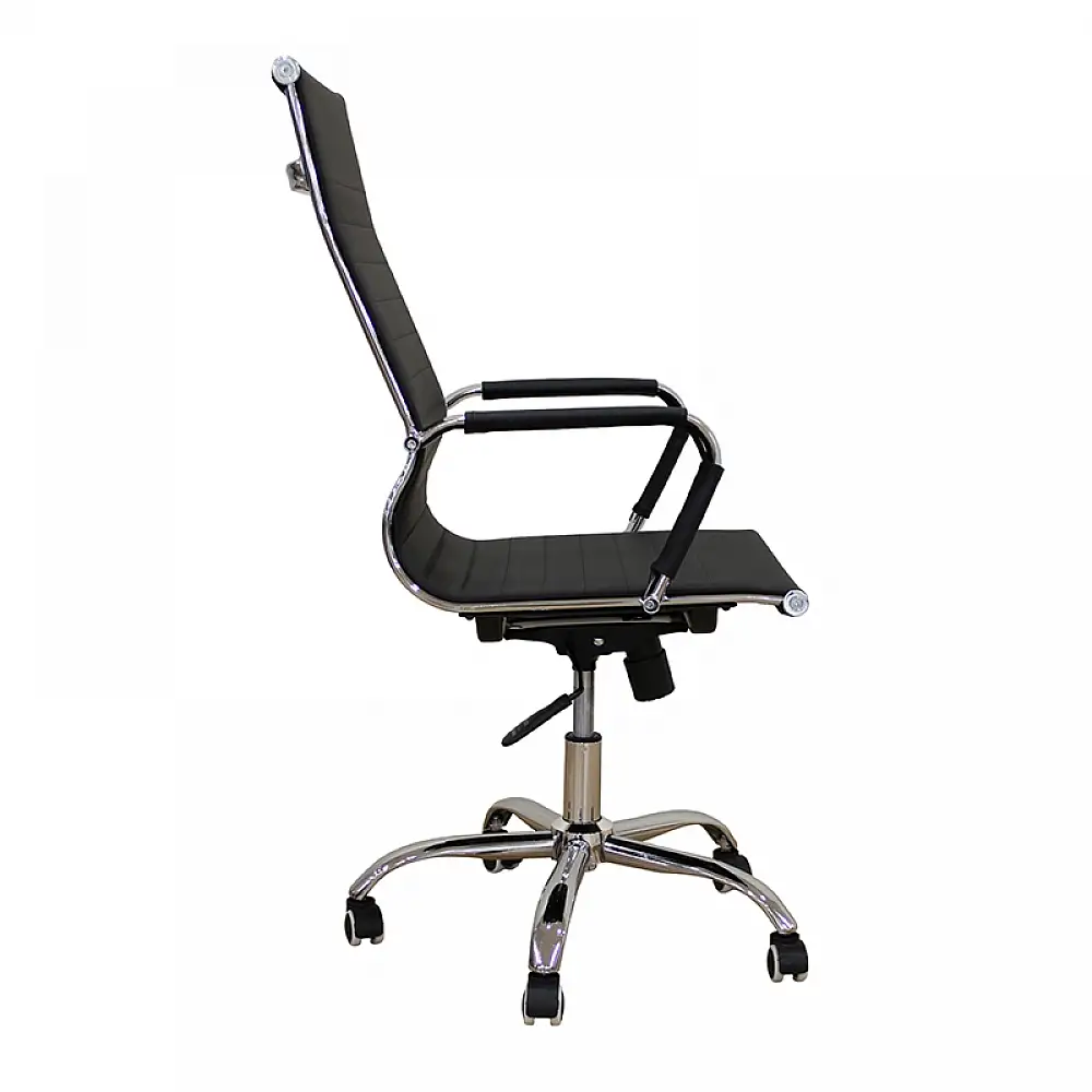 A9955 ΜΑΥΡΟ PU ΠΟΛΥΘΡΟΝΑ ΓΡΑΦΕΙΟΥ 54X62X44-104/53-113εκ.