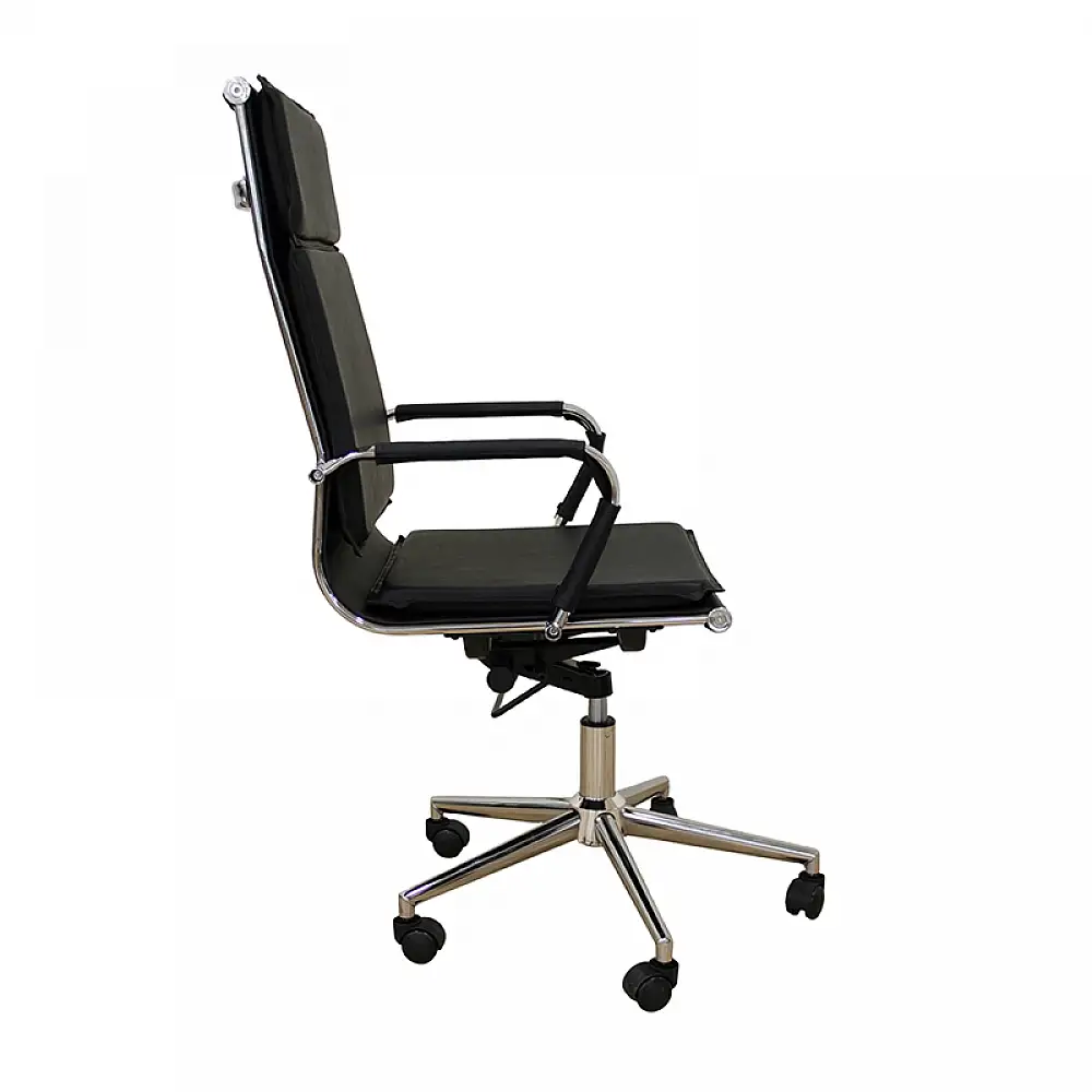 A9952 ΜΑΥΡΟ PU ΠΟΛΥΘΡΟΝΑ ΓΡΑΦΕΙΟΥ 54Χ51Χ54-110/60-123εκ.