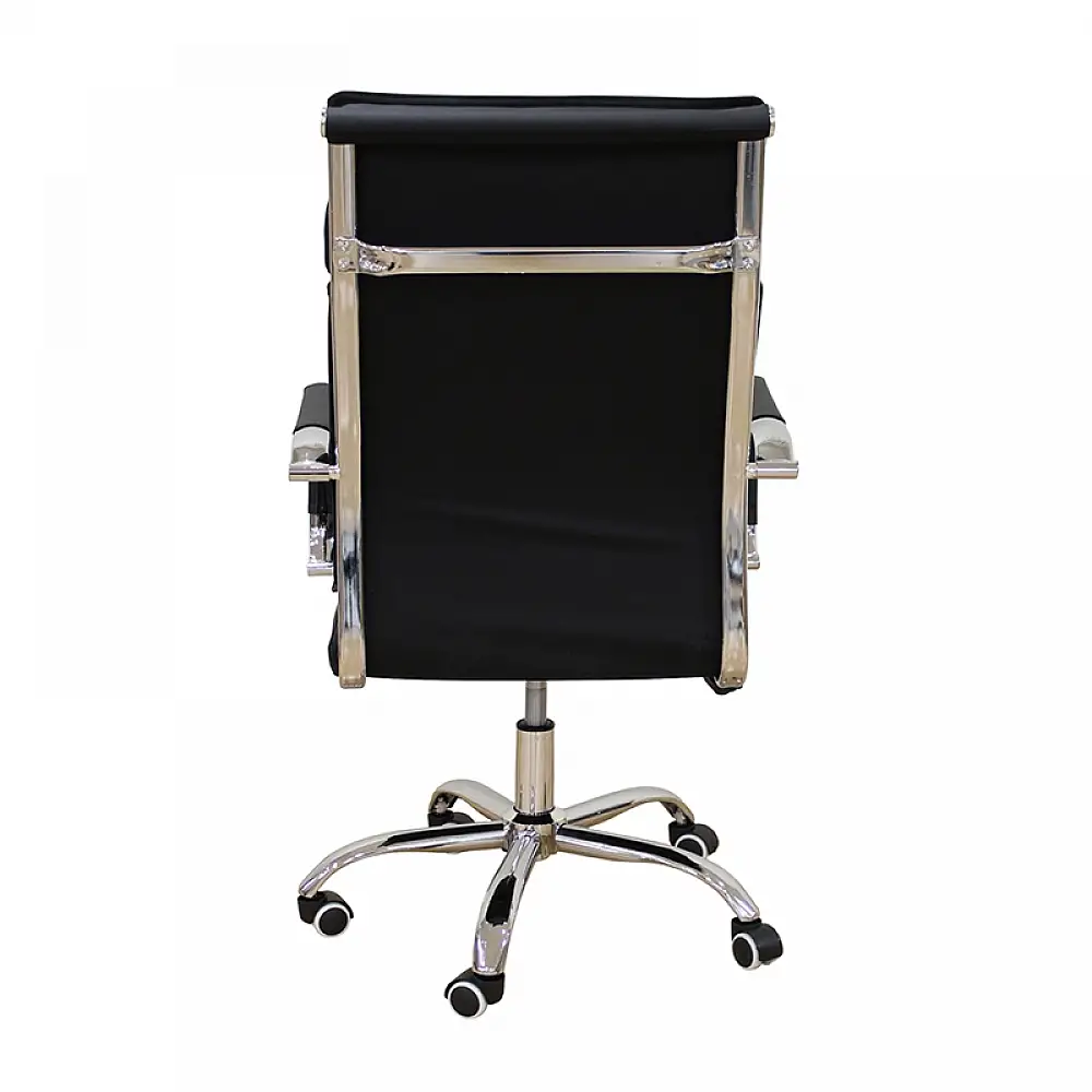 A9953 ΜΑΥΡΟ PU ΠΟΛΥΘΡΟΝΑ ΓΡΑΦΕΙΟΥ 59Χ62Χ48-99/57-108εκ.