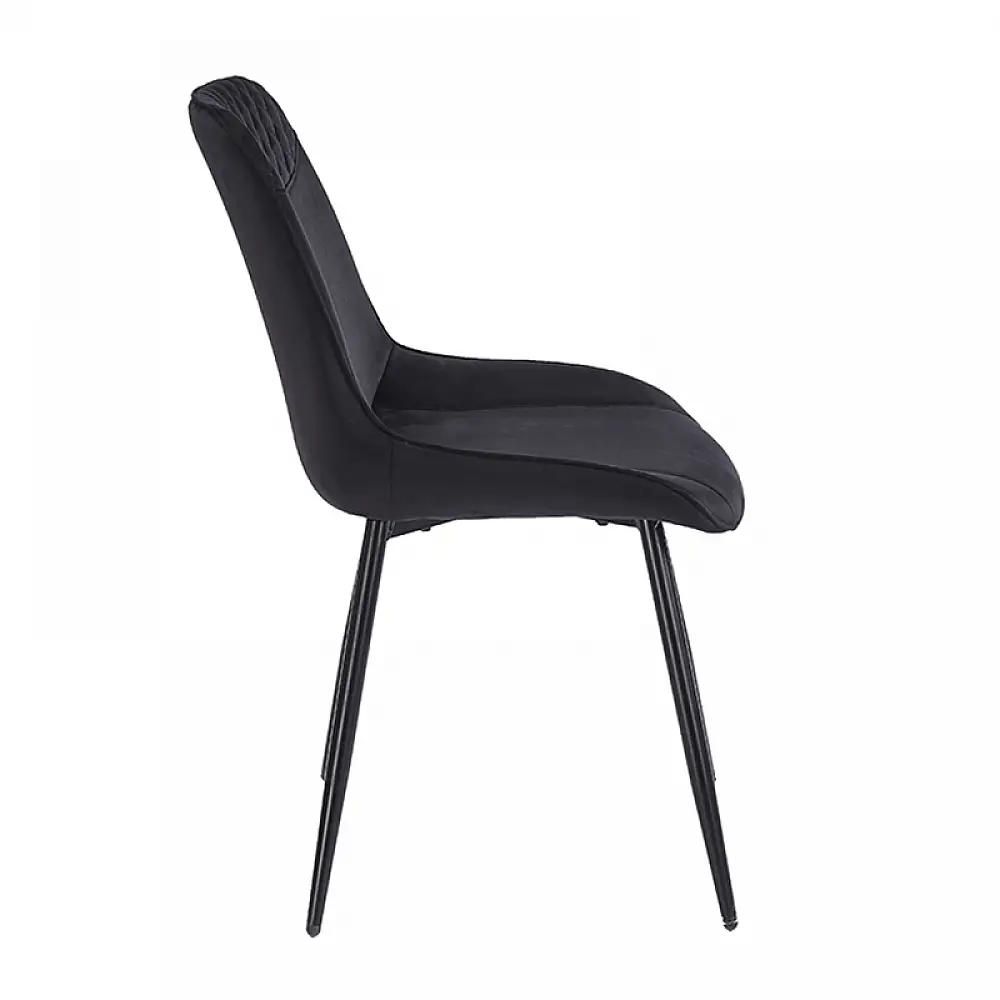 TEREA BLACK VELVET ΥΦΑΣΜΑ ΚΑΡΕΚΛΑ ΜΕΤΑΛΛΙΚΗ 51X58X87εκ.