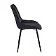 TEREA BLACK VELVET ΥΦΑΣΜΑ ΚΑΡΕΚΛΑ ΜΕΤΑΛΛΙΚΗ 51X58X87εκ.