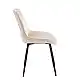 TEREA BEIGE VELVET ΥΦΑΣΜΑ ΚΑΡΕΚΛΑ ΜΕΤΑΛΛΙΚΗ 51X58X87εκ.