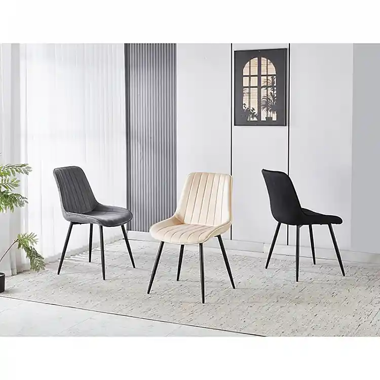 BONY BLACK VELVET ΥΦΑΣΜΑ ΚΑΡΕΚΛΑ ΜΕΤΑΛΛΙΚΗ 51X58X87εκ.