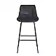 ERMINA BLACK VELVET ΥΦΑΣΜΑ 75εκ. ΣΚΑΜΠΟ ΜΕΤΑΛΛΙΚΟ 49X50X75-104εκ.