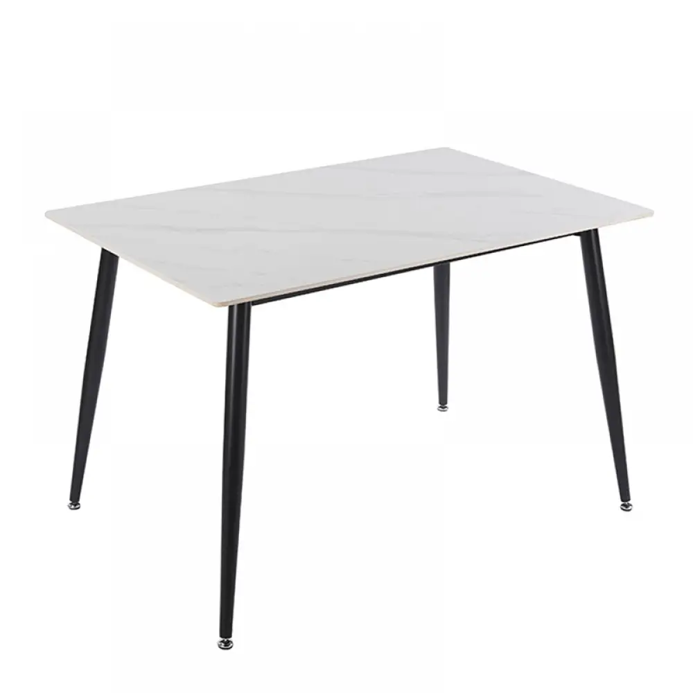 LOBY CERAMIC WHITE MARBLE 120Χ80Χ75εκ. ΤΡΑΠΕΖΙ