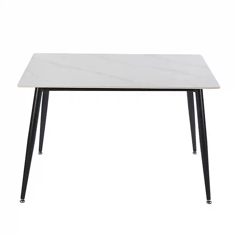 LOBY CERAMIC WHITE MARBLE 120Χ80Χ75εκ. ΤΡΑΠΕΖΙ