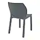 NORA DARK GREY ΚΑΡΕΚΛΑ ΠΟΛ/ΝΙΟΥ 51X59X80εκ.