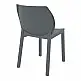 NORA DARK GREY ΚΑΡΕΚΛΑ ΠΟΛ/ΝΙΟΥ 51X59X80εκ.