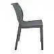 NORA DARK GREY ΚΑΡΕΚΛΑ ΠΟΛ/ΝΙΟΥ 51X59X80εκ.