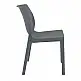 NORA DARK GREY ΚΑΡΕΚΛΑ ΠΟΛ/ΝΙΟΥ 51X59X80εκ.