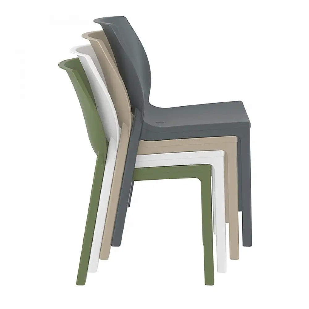 NORA DARK GREY ΚΑΡΕΚΛΑ ΠΟΛ/ΝΙΟΥ 51X59X80εκ.