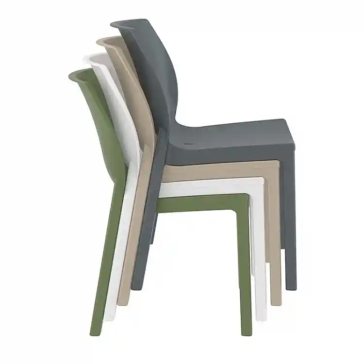 NORA DARK GREY ΚΑΡΕΚΛΑ ΠΟΛ/ΝΙΟΥ 51X59X80εκ.
