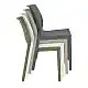 NORA DARK GREY ΚΑΡΕΚΛΑ ΠΟΛ/ΝΙΟΥ 51X59X80εκ.