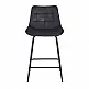 ERMINA BLACK VELVET ΥΦΑΣΜΑ 64εκ. ΣΚΑΜΠΟ ΜΕΤΑΛΛΙΚΟ 49X50X64-94εκ.