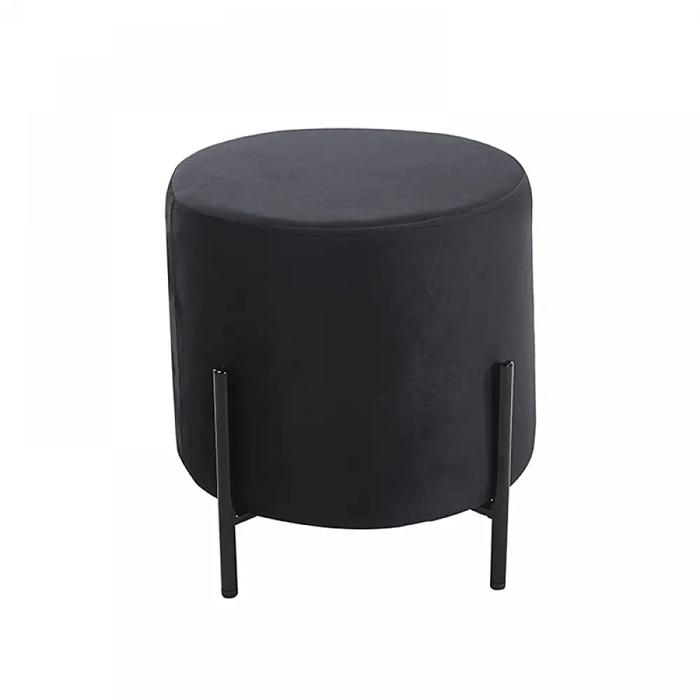 BELLA/R ΣΚΑΜΠΟ BLACK VELVET ΥΦΑΣΜΑ Φ.35Χ38εκ.